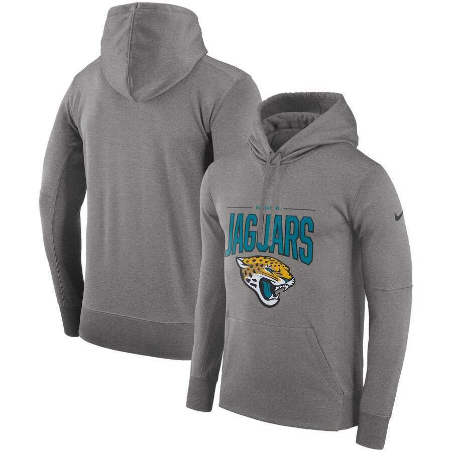 Jacksonville Jaguars Nike Sideline Property of Performance Pullover Hoodie Gray,We sell and wholesale Jacksonville Jaguars Nike Sideline Property of Performance Pullover Hoodie Gray on line form chian!
